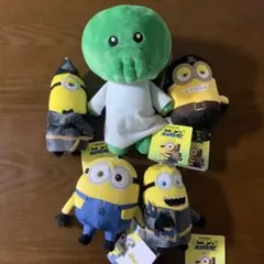 ミニオンズ＆モンスターズ グーミー ぬいぐるみ 4点セット おまけ1体付き