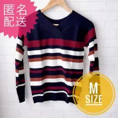 INGNI イング ニット セーター ボーダー ギャル カジュアル Mサイズ