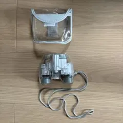 스트랩이 달린 소형 쌍안경 투명 케이스