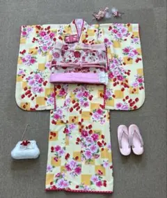浴衣rosemarieseoir 定価:21,600円 苺ホイップ柄ベビーピンク - メルカリ