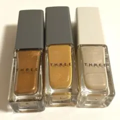 THREE ネイルポリッシュ 3本セット マニキュア ネイルラッカー グリッターのサムネイル