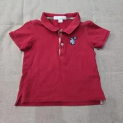 BURBERRY 赤 ポロシャツ 92cm