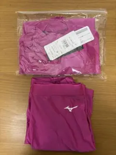 Mizuno ピンク インナー セット Lサイズ
