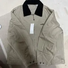 GU ウォッシュドコットンワークジャケット