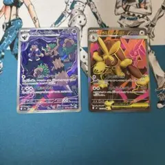 ポケモンカード ホップのオーロット メガミミロップex SRのサムネイル