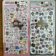 ジュエルプチドロップシール クロイロ もちもちパンダ 2枚セット