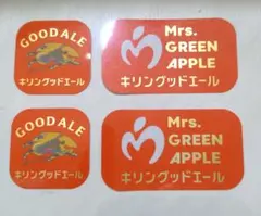 GOODALE & Mrs. GREEN APPLE ステッカーセット