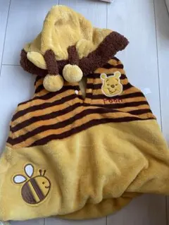 プーさん ミツバチ デザイン ベビーポンチョ