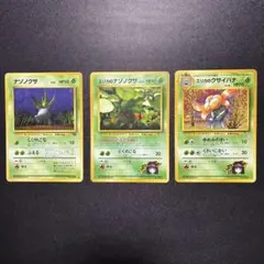 ポケモンカード 旧裏 エリカのナゾノクサ　クサイハナ