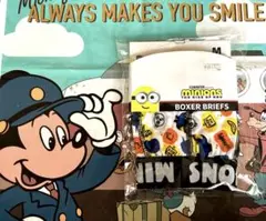 ボクサーブリーフ　Mサイズ　ミニオン