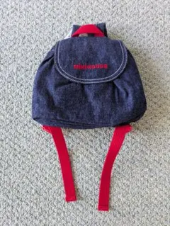 mikihouse デニムミニリュック