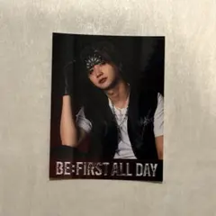 BE:FIRST ALL DAY ジュノン 外付ステッカー