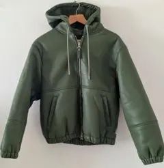 STUSSY WORK JACKET SHEARLING GREEN S