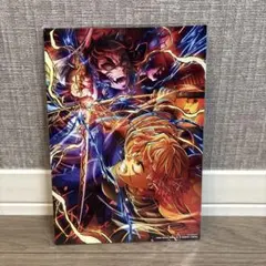 鬼滅の刃 劇場版 入場特典 映画 イラストボード 獪岳　我妻善逸