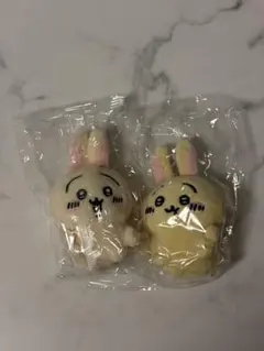 ちいかわ お座りぬいぐるみ うさぎ 2種セット カプセルトイ