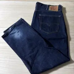 ✁*✄様 Levi's 505 ダークブルーデニム W38- L30 古着
