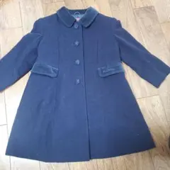 110 familiar　ファミリア　100%ウールコート