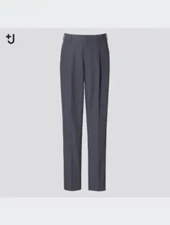 【UNIQLO +J】ワンタックテーパードパンツ コットン100% リラックス