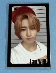 스트레이키즈 아이 엠 후 동봉된 트레이딩 카드 핸드 블랙 프레임