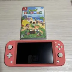 Nintendo Switch Lite ピンク あつまれ どうぶつの森