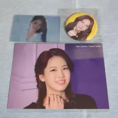 NiziU アヤカ ランダムトレカ ラントレ クリアトレカ 缶バッジ テクピク