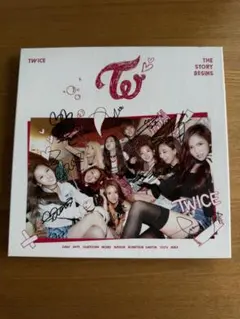 TWICE The Story Begins サイン入りミニアルバム