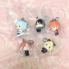 新劇場版 銀魂 吉原大炎上 めじるし アクセサリー 全5種類　コンプリートセット