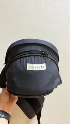 抱っこがツライ方にオススメ！POLBAN ヒップシート ブラック