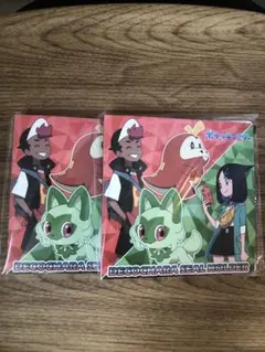 【新品・未使用】ポケモンパン　シールホルダー　2023年夏　2点セット