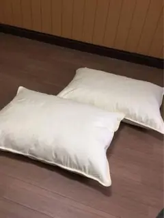 【売れてます】新品【２個セット】羽根パイプ枕 (43×63)… 旅館・ホテル仕様