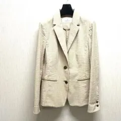 MORABITO BLANC テーラードジャケット ベージュ 38シアサッカーのサムネイル