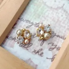 【PE-96】ビジューピアス/イヤリング