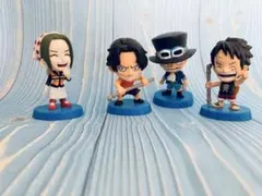 ワンピース　アニキャラヒーローズ　フィギュア　マリンフォード編　盃兄弟　三兄弟