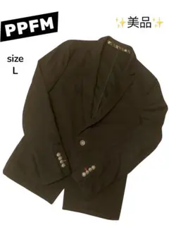 PPFM ウールジャケット 00s archive PPFM ピーピーエフエム メルトンウール ナポレオン