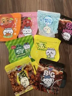 ちいかわ SUNTORY オリジナルジップバッグ 全8種セット