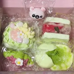 泥感 ゼリー 春色スイーツ 5点セット スクイーズ まとめ売りのサムネイル