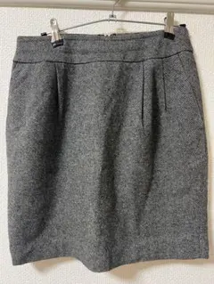 グレー ツイード タイトミニスカートのサムネイル
