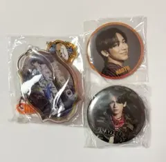 三代目　NAOTO スタジアム　ガチャ　缶バッジ　コイルチェーン