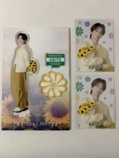 FANTASTICS 木村慧人 SUNFLOWER アクスタ　トレカ