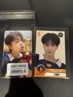 &TEAM TAKI ユニバ　トレカ　now andteam タキ