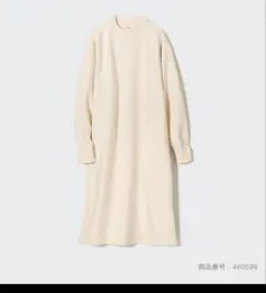 ユニクロ　スフレヤーンワンピース　S