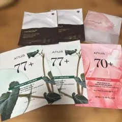 medicube、Anua シートマスク