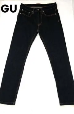 GU ダークブルー スキニーデニム