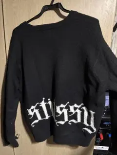 Stussyニット黒のサムネイル