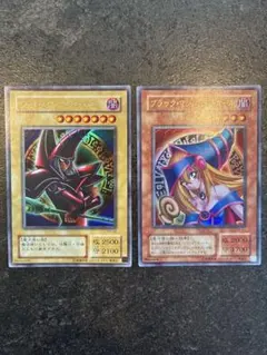 遊戯王 ブラックマジシャンガール・ブラックマジシャン ウルトラレア P4セット