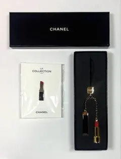 CHANELリップチャーム LACOLLECTIONリップピンバッジ ノベルティ