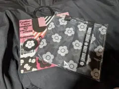 【限定ショッパー付】 MARY QUANT メッシュミニトートと缶ミラーのセット