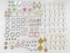 アクセサリー製作用の材料！100点以上有！ハンドメイドパーツ！
