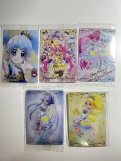 プリキュアウエハース11 ハピネスチャージプリキュア 5枚セット