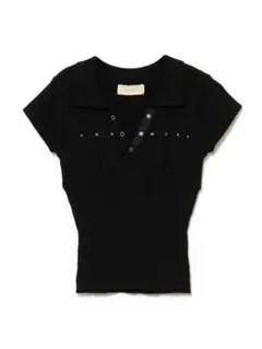 andmary Lindsay logo tops black - メルカリ